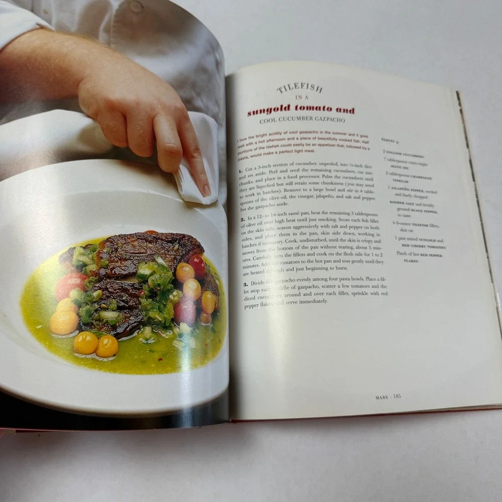 Mario Batali The Babbo Cookbook First Edition Hardcover Italian‎ Recipes 2002